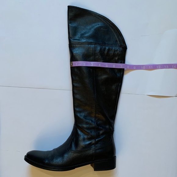 🖤 GEOX Leather Over-the-Knee Boots, size 10 - Picture 2 of 9